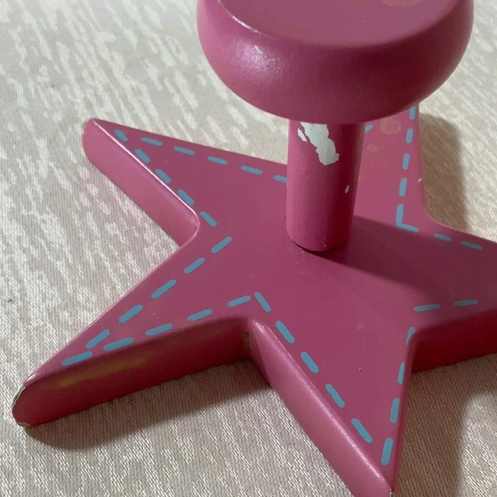 Vintage Girls Wall Hooks-Stars & Crowns